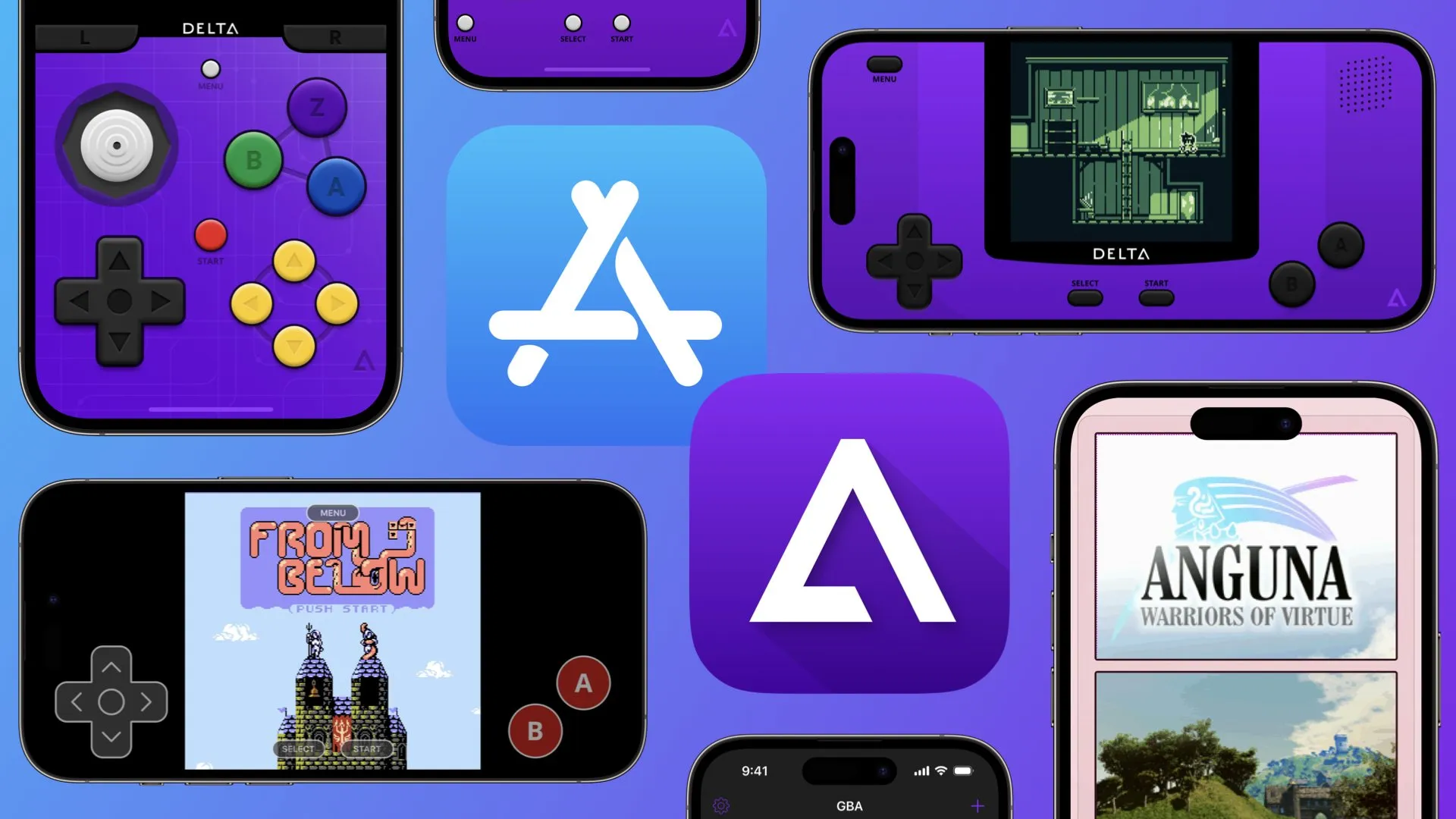Check out Delta; the first iPhone game emulator worth downloading