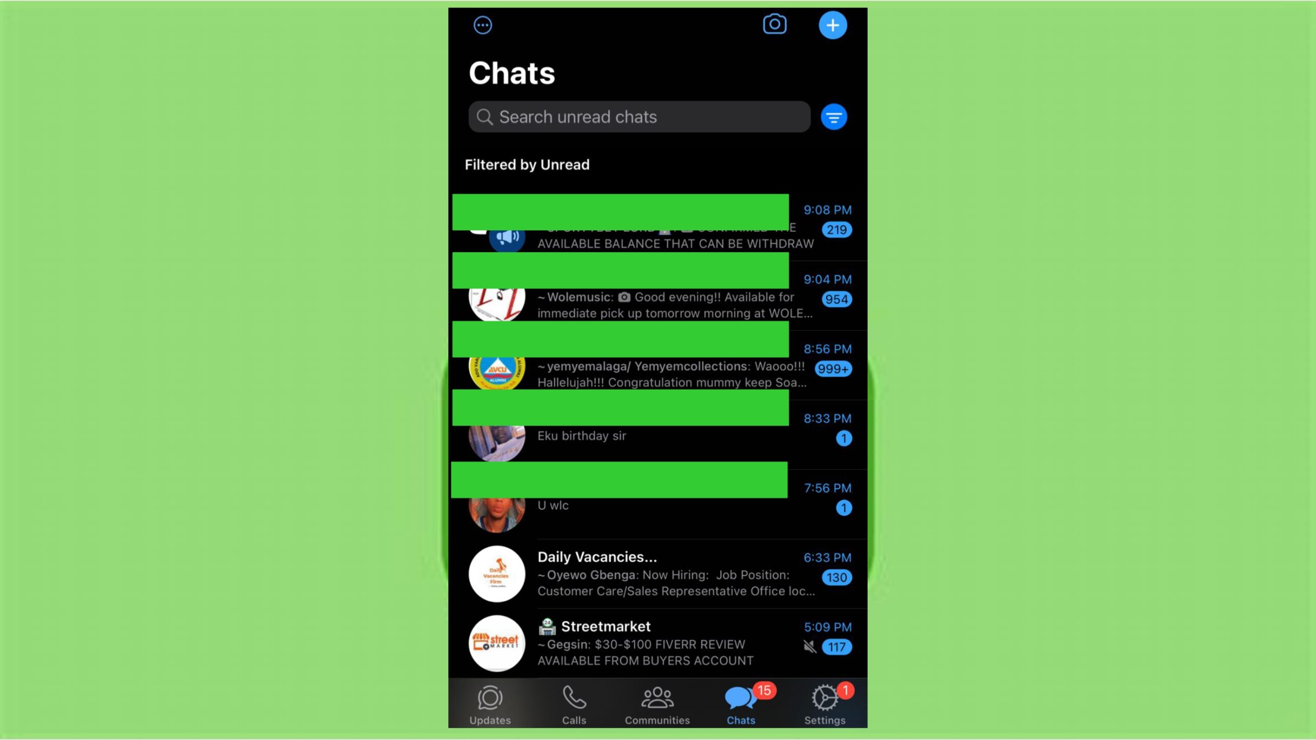 WhatsApp’s new Chat Filters feature makes chat more fun